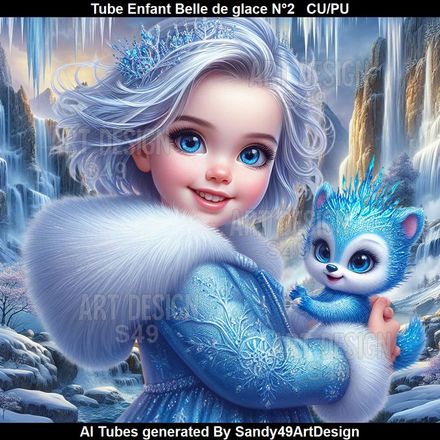 SAD - Tube Enfant Belle de glace N°2