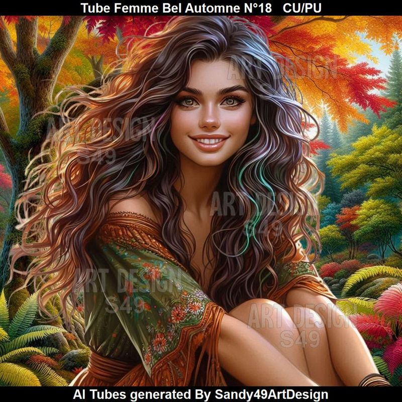 SAD - Tube Femme Bel Automne N°18
