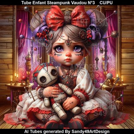 SAD - Tube Enfant Steampunk Vaudou N°3