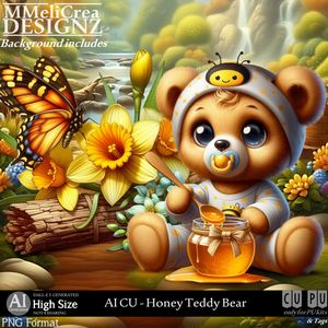 MMD - AI - CU Honey Teddy Bear