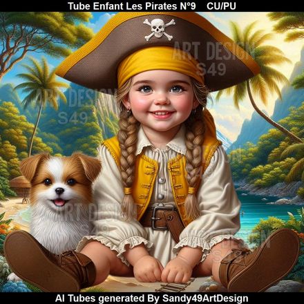 SAD - Tube Enfant Les Pirates N°9