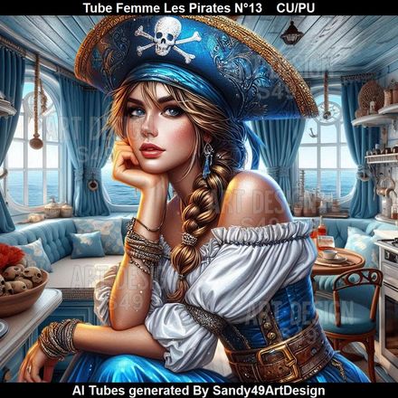 SAD - Tube Femme Les Pirates N°13