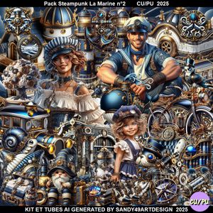 SAD - Pack Steampunk La Marine N°2