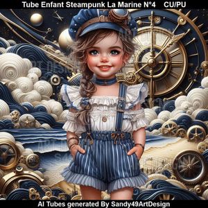 SAD - Tube Enfant Steampunk La Marine N°4
