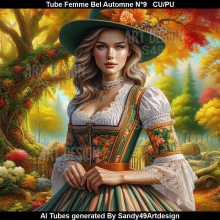 SAD - Tube Femme Bel Automne N°9
