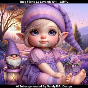 SAD - Tube Féérie La Lavande N°1
