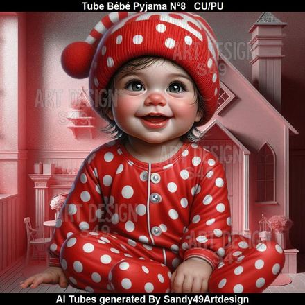 SAD - Tube Bébé Pyjama N°8