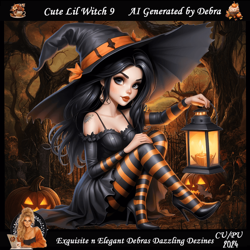 DDD-Cute Lil Witch 9