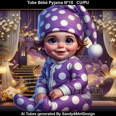 SAD - Tube Bébé Pyjama N°15