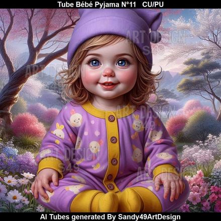 SAD - Tube Bébé Pyjama N°11