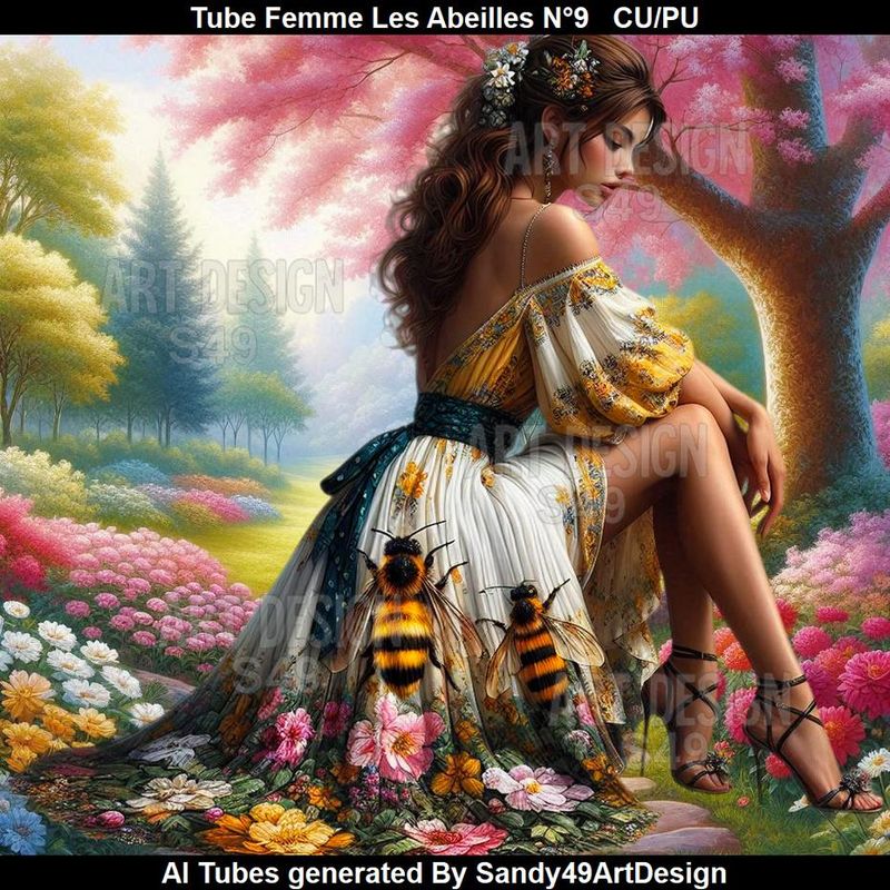 SAD - Tube Femme Les Abeilles N°9