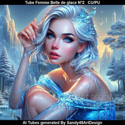 SAD - Tube Femme Belle de glace N°2