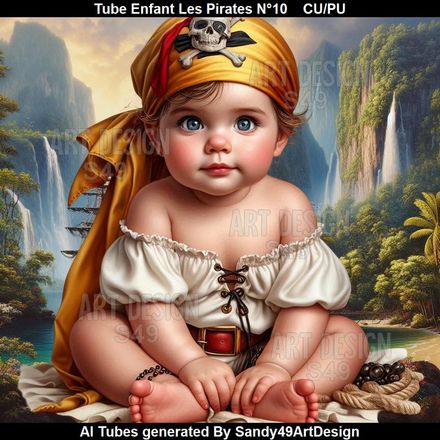 SAD - Tube Enfant Les Pirates N°10