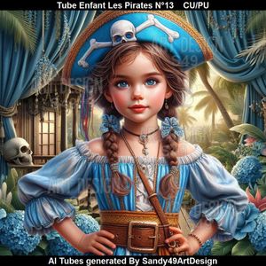 SAD - Tube Enfant Les Pirates N°13
