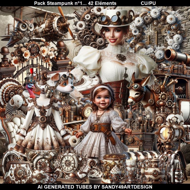 SAD - Pack Steampunk N°1