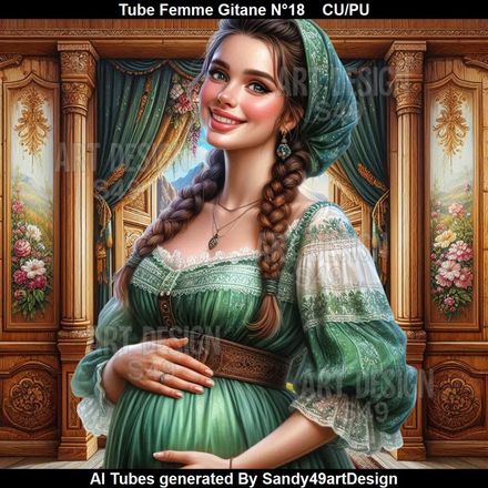 SAD - Tube Femme Gitane N°18