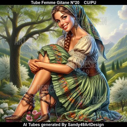 SAD - Tube Femme Gitane N°20