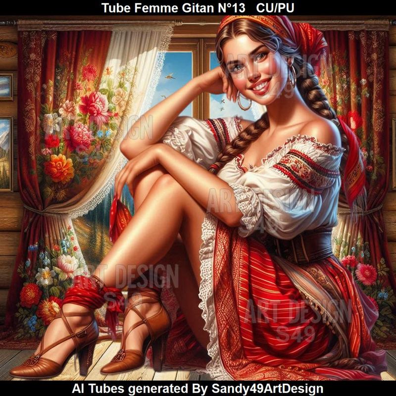 SAD - Tube Femme Gitane N°13