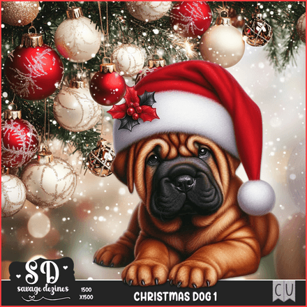 SD - Christmas Dog 1