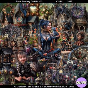SAD - Pack Fantasy Gothic N°2