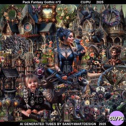 SAD - Pack Fantasy Gothic N°2