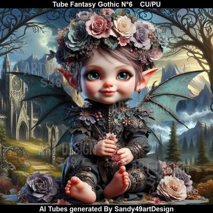 SAD - Tube Fantasy Gothic N°6