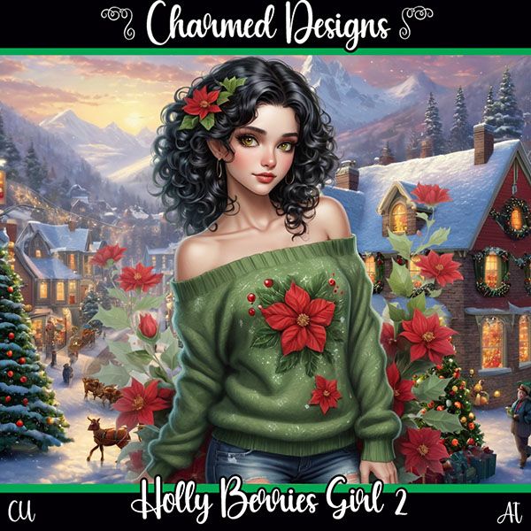 CD- Holly Berries Girl 2