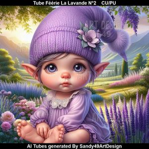 SAD - Tube Féérie La Lavande N°2
