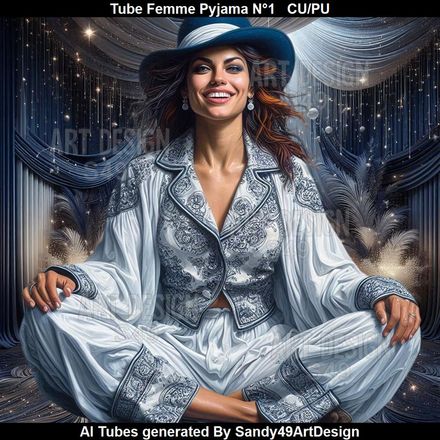 SAD - Tube Femme Pyjama N°1