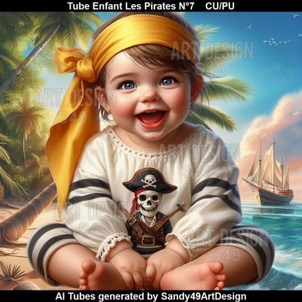 SAD - Tube Enfant Les Pirates N°7