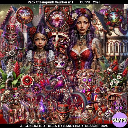 SAD - Pack Steampunk Vaudou N°1