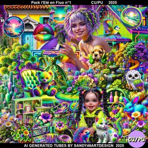 SAD - Pack l&#x27;Eté en Fluo N°1