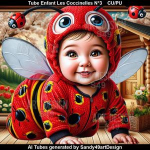 SAD - Tube Enfant Les Coccinelles N°3