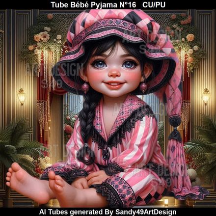 SAD - Tube Enfant Pyjama N°16
