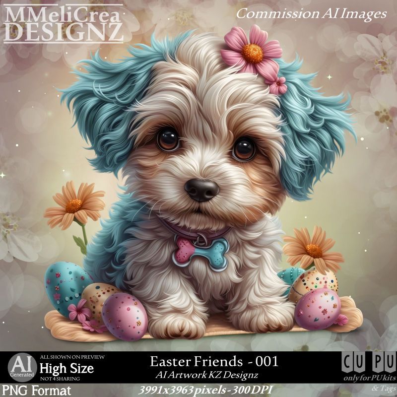 MMD - AI - Easter Friends - CU001
