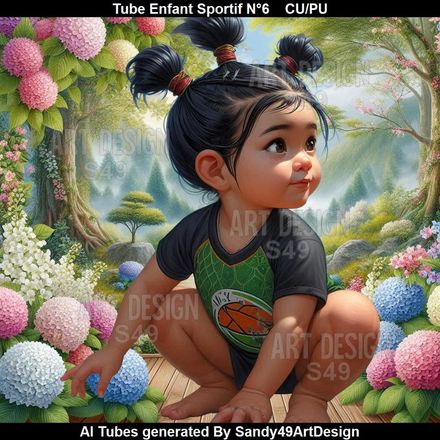 SAD - Tube Enfant Sportif N°6