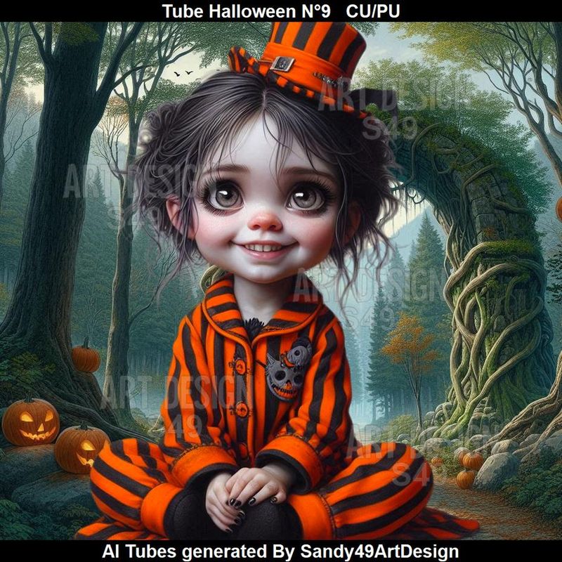 SAD - Tube Halloween  N°9