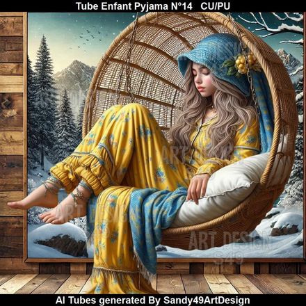 SAD - Tube Enfant Pyjama N°14