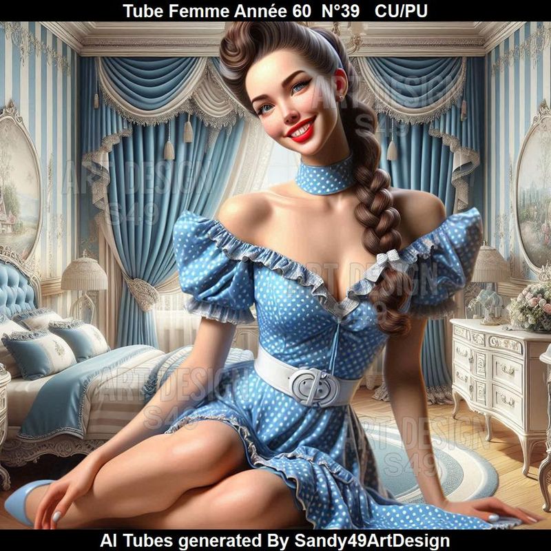 SAD - Tube Femme Année 60  N°39
