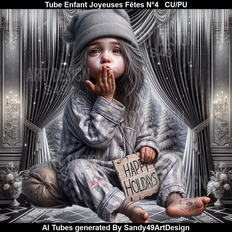 SAD - Tube Enfant Joyeuses Fêtes N°4