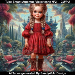 SAD - Tube Enfant Automne Victorienne N°2
