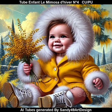 SAD - Tube Enfant Le Mimosa d&#x27;hiver N°4