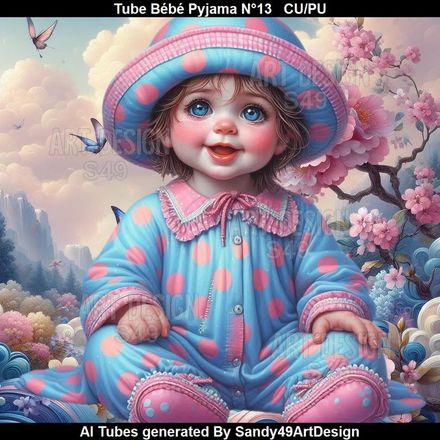 SAD - Tube Bébé Pyjama N°13