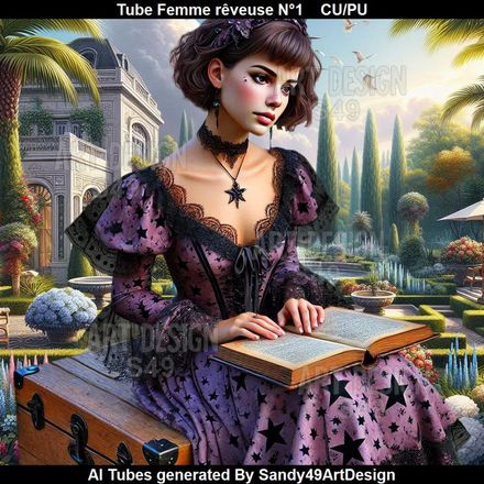 SAD - Tube Femme rêveuse N°1