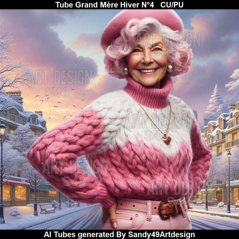 SAD - Tube Grand mère Hiver N°4
