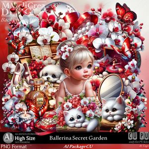 MMD - AI - PACKAGE - CU Ballerina Secret Garden