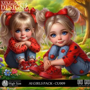 MMD - AI - GIRLS PACK - CU009