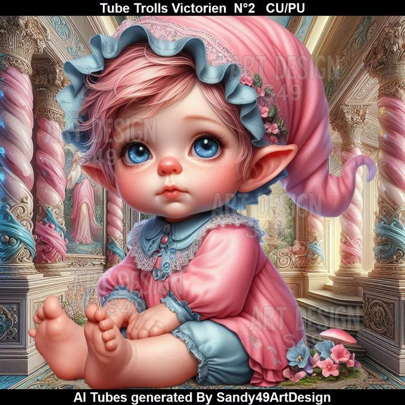 SAD - Tube Trolls Victorien N°2