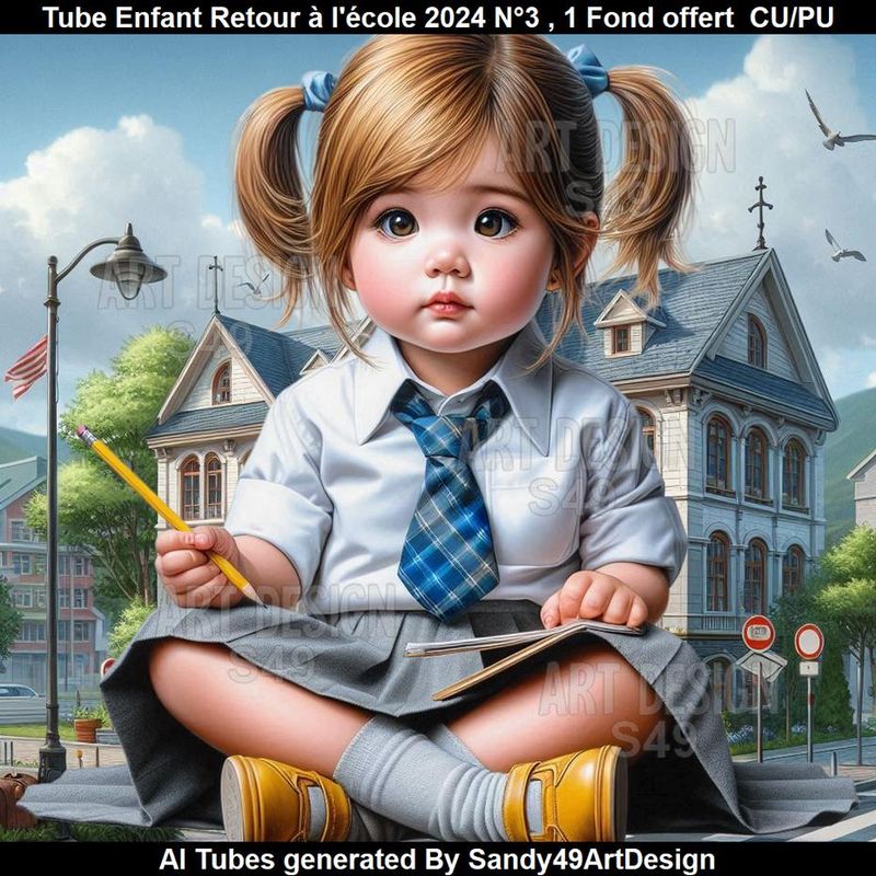 SAD - Tube Enfant Retour à l&#x27;école 2024 N°3