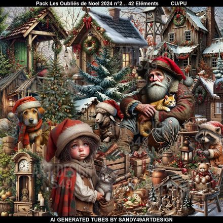 SAD - Pack Les Oubliés de Noel 2024  N°2